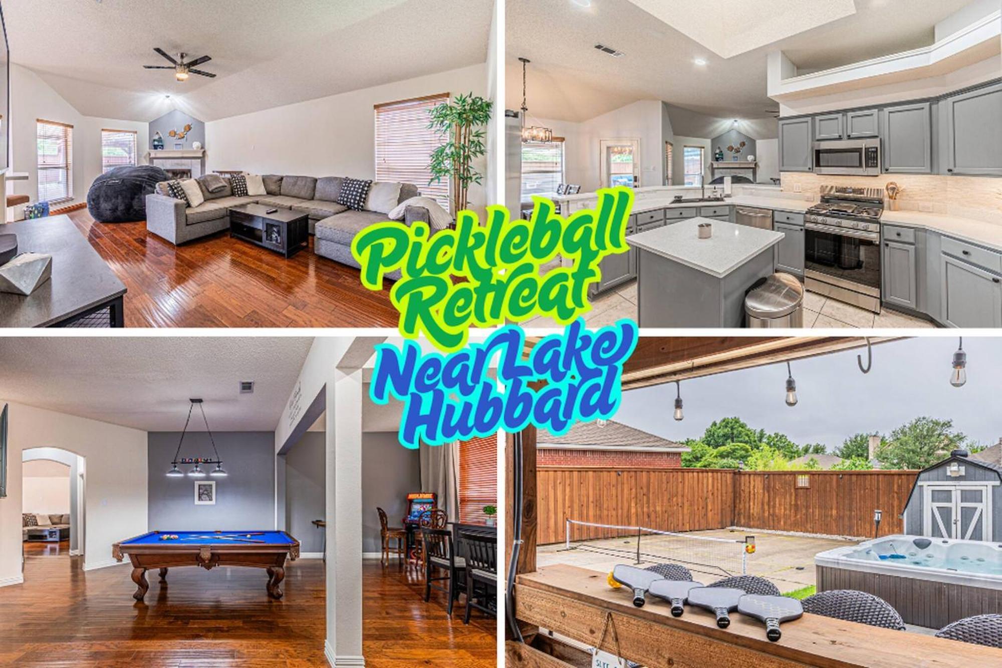 Pickleball Retreat Near Lake Ray Hubbard Rowlett Bagian luar foto