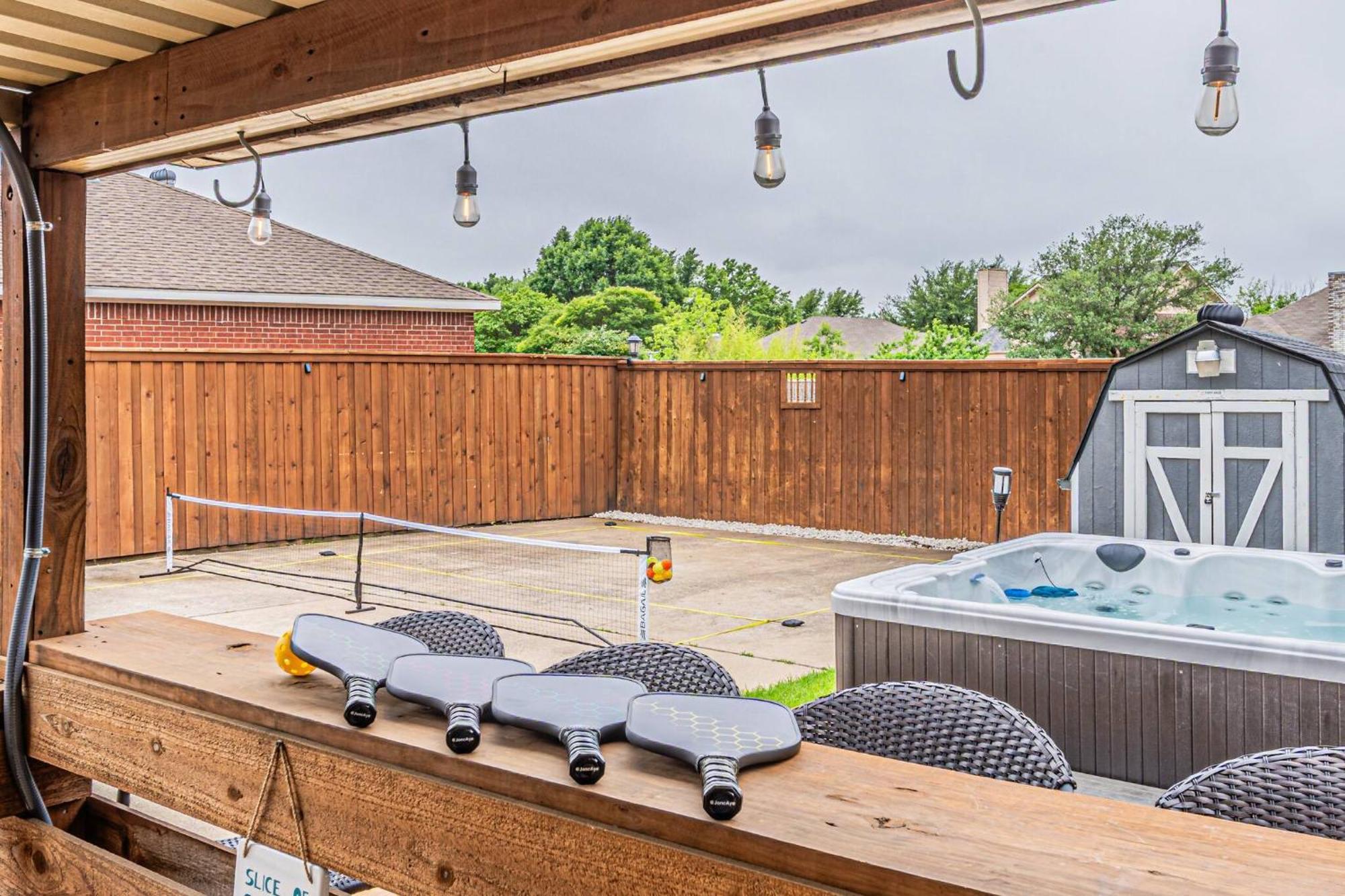 Pickleball Retreat Near Lake Ray Hubbard Rowlett Bagian luar foto